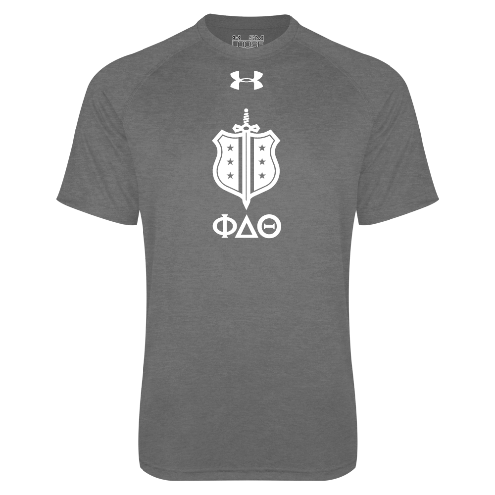 Phi Delta Theta | Under Armour Carbon Heather Tech Tee