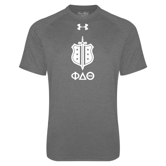 Phi Delta Theta | Under Armour Carbon Heather Tech Tee