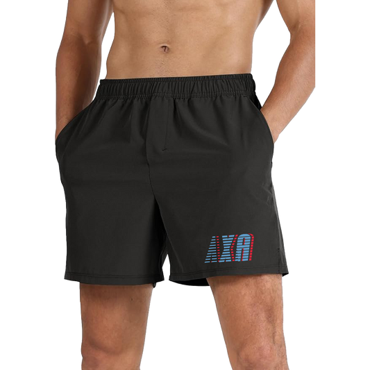 Lambda Chi Alpha | USA Collection Men's Athletic Shorts with Pockets, 5" Inseam