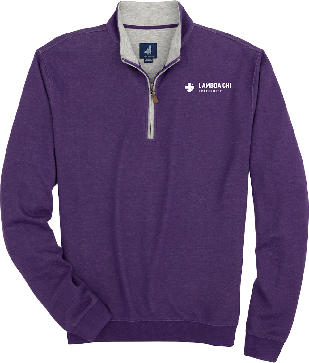 Lambda Chi Alpha | Johnnie-O Sully Quarter-Zip, Purple