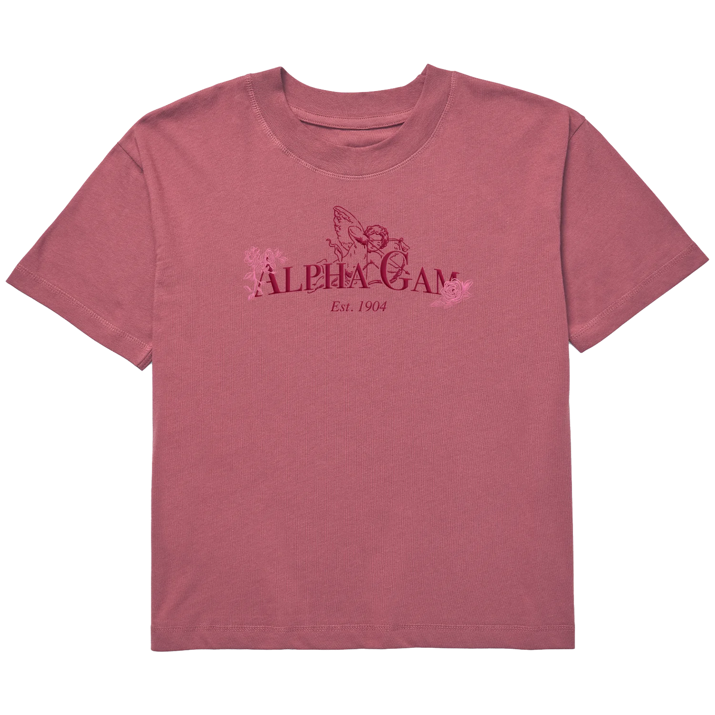 Alpha Gamma Delta | In Love With Alpha Gam Women's Oversized T-Shirt by Uscape