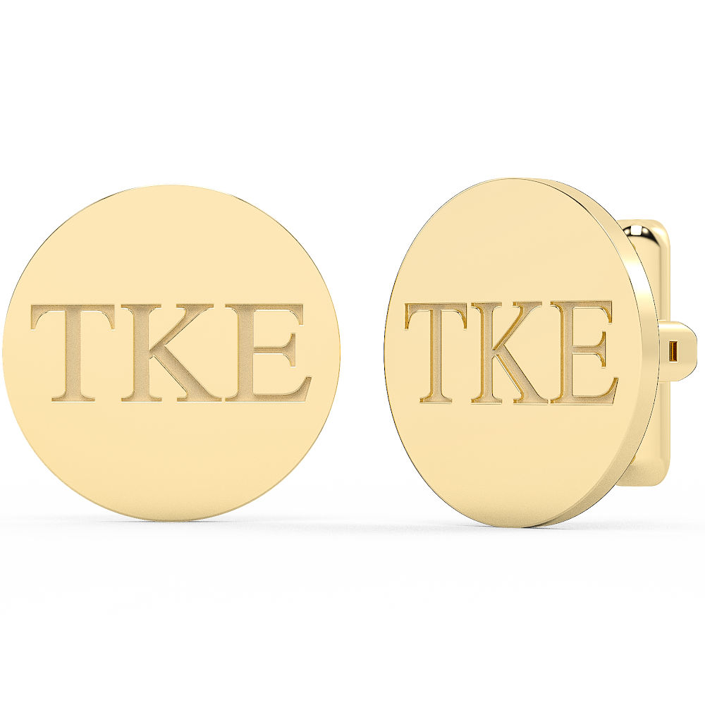Tau Kappa Epsilon | Cuff Links - Greek Letters
