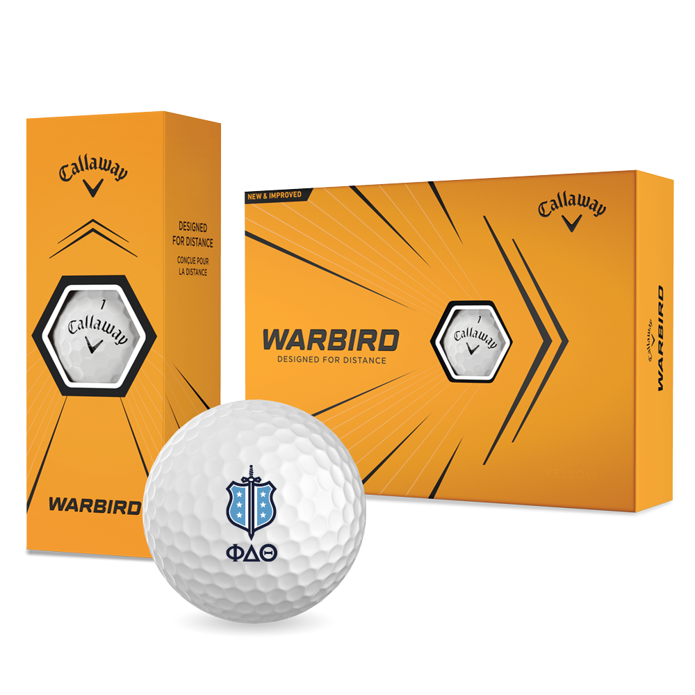 Phi Delta Theta | Callaway Warbird Golf Balls 12/pkg Phi Delt Primary ...