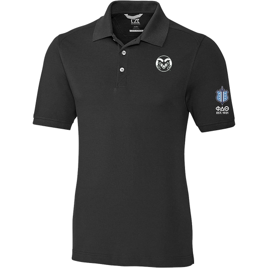 Colorado State University, Cutter & Buck Polo, Black