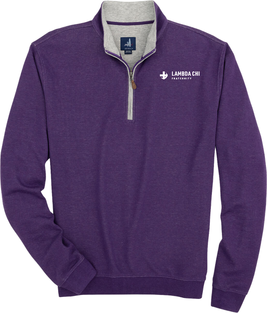 Lambda Chi Alpha | Johnnie-O Sully Quarter-Zip, Purple
