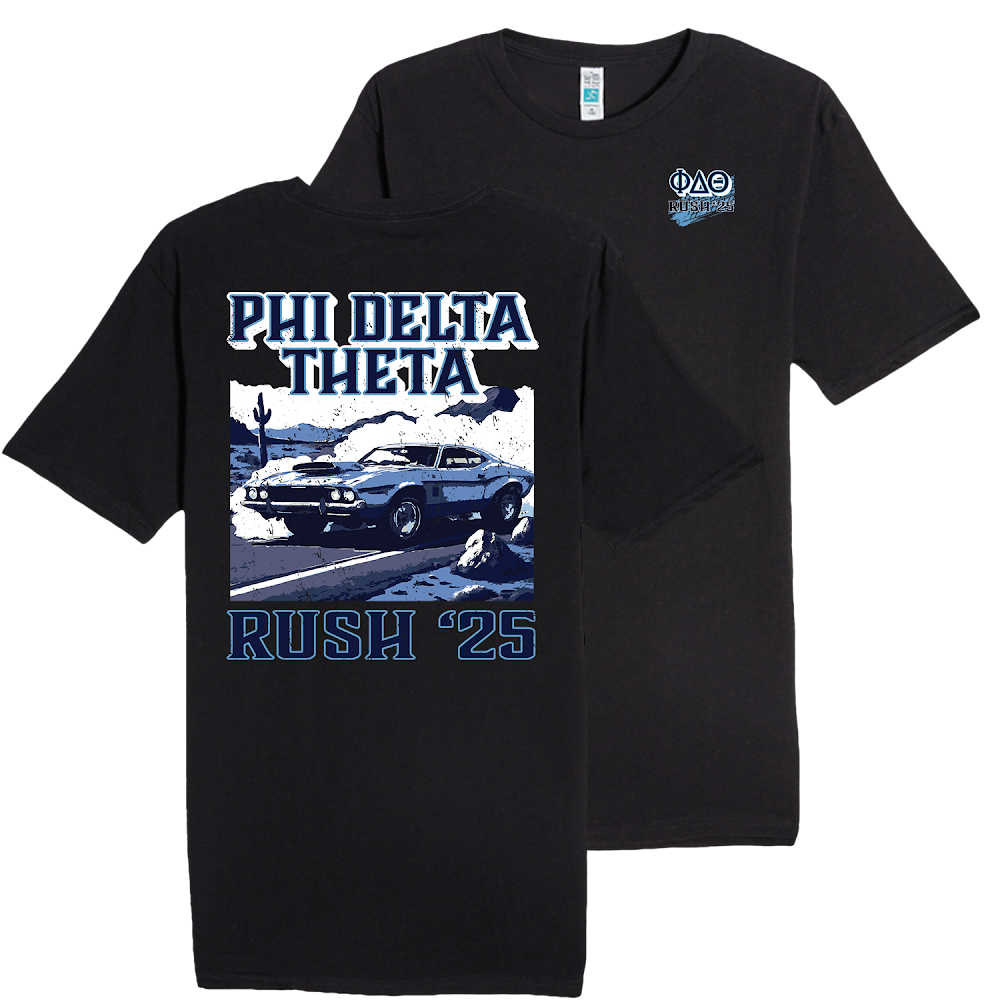 Phi Delta Theta | Muscle Car Rush Tee