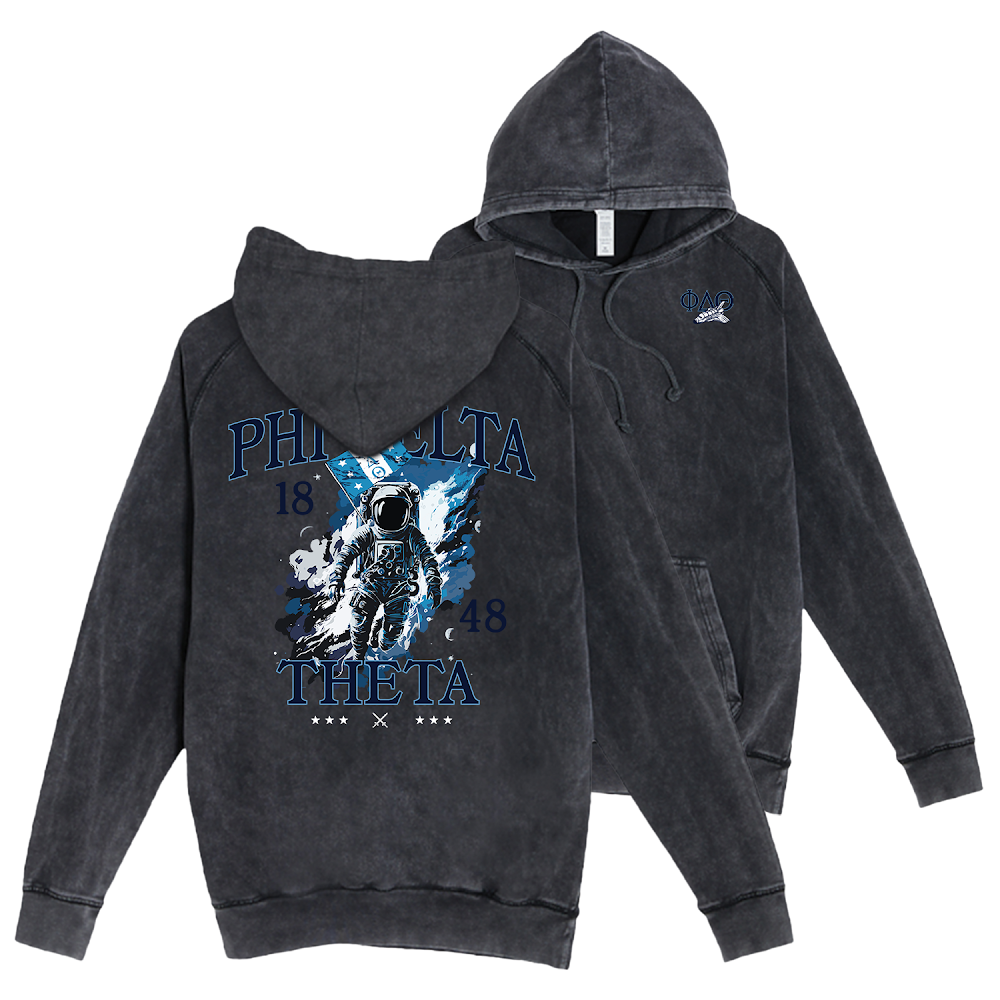 Phi Delta Theta | Astronaut Vintage Raglan Hoodie LST004