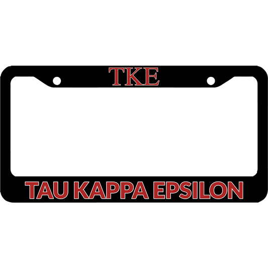 Tau Kappa Epsilon | License Plate Frame