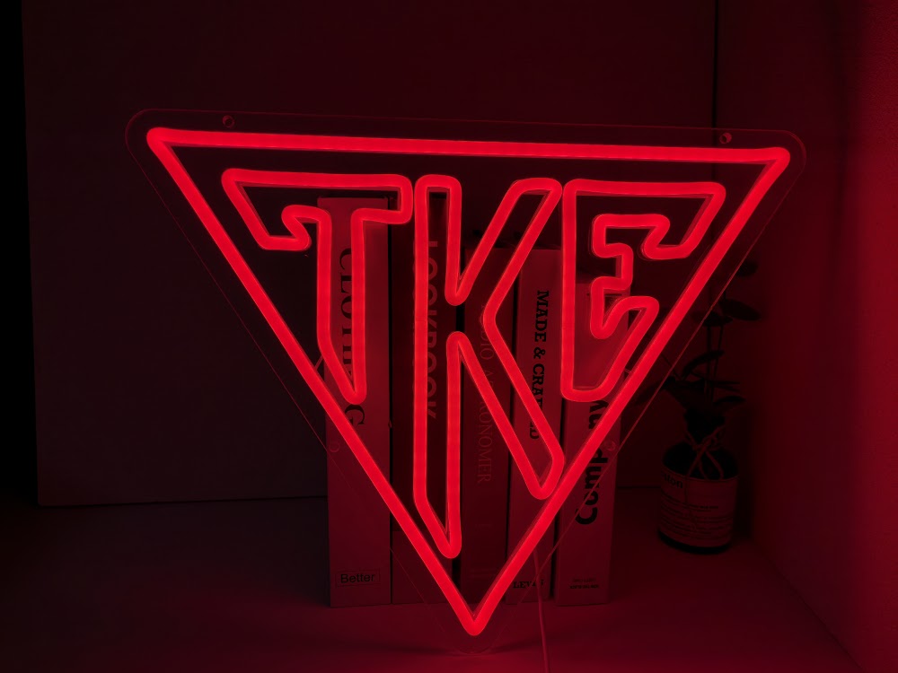Tau Kappa Epsilon | Neon Sign - Houseplate