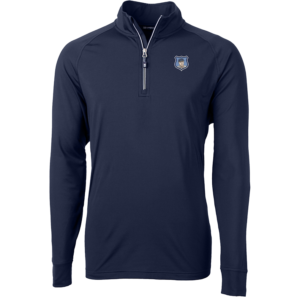 Phi Delta Theta | Cutter and Buck Virtue Eco Pique Recycled Quarter Zip, Lou Gehrig Memorial Award