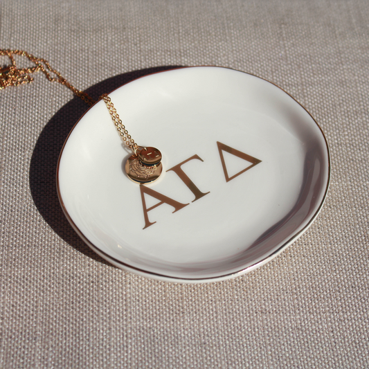 Alpha Gamma Delta | Ceramic Dish